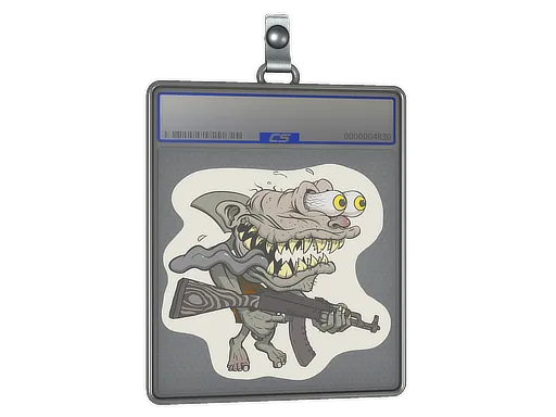 Sticker Slab | Black Shark Shooter - $ 4.94