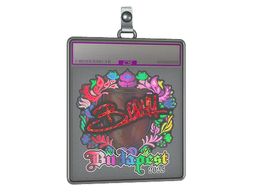 Sticker Slab | bodyy (Holo) | Budapest 2025 ``