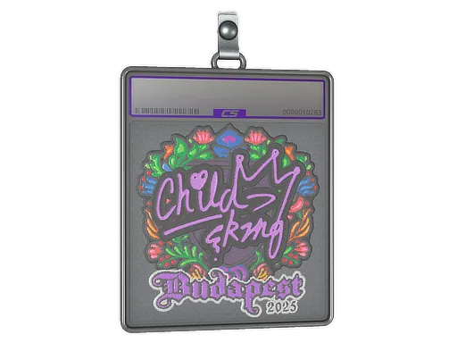 Sticker Slab | ChildKing (Embroidered) | Budapest 2025 - $ 12.78