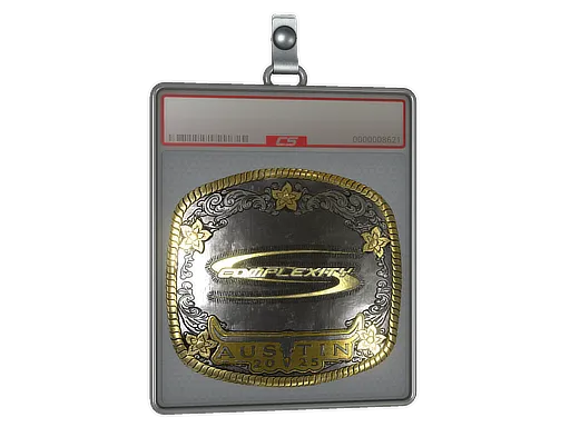 Sticker Slab | Complexity Gaming (Gold) | Austin 2025 - $ 10.08