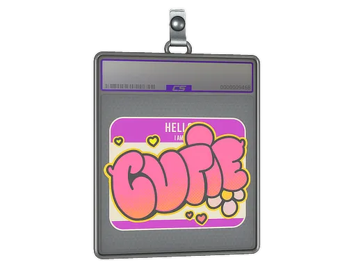 Sticker Slab | Cutie (Holo) - $ 2.02