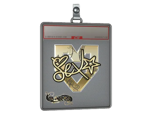 Sticker Slab | dexter (Gold) | Paris 2023 - $ 7.22