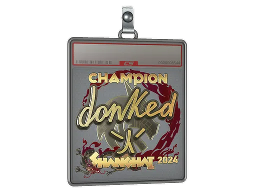 Sticker Slab | donk (Gold, Champion) | Shanghai 2024 - $ 23.18