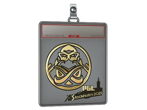 Sticker Slab | ENCE (Gold) | Stockholm 2021 - $ 20.74