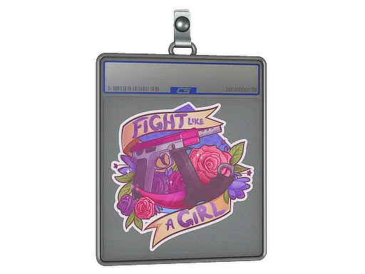 Sticker Slab | Fight like a Girl - $ 0.77