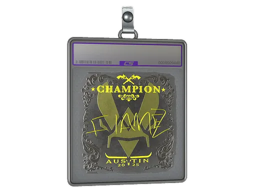 Sticker Slab | FlameZ (Foil, Champion) | Austin 2025 - $ 4.16