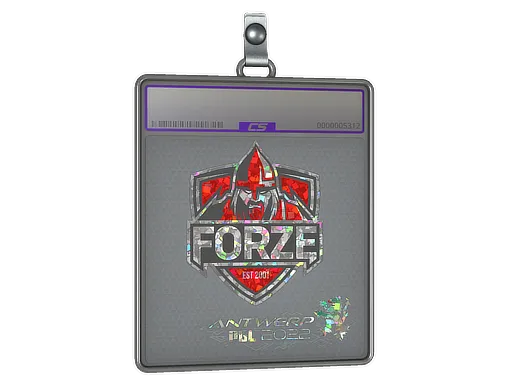 Sticker Slab | forZe eSports (Glitter) | Antwerp 2022 - $ 2.92