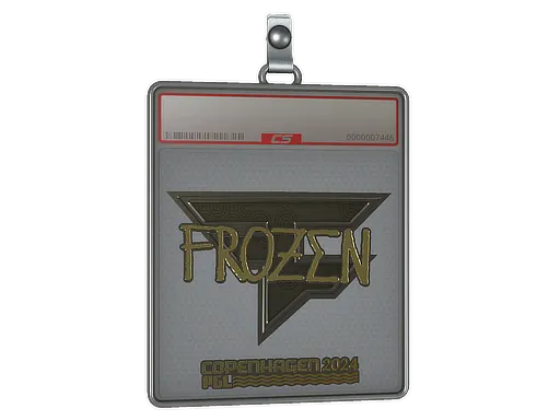 Sticker Slab | frozen (Gold) | Copenhagen 2024 - $ 132.20