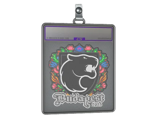 Sticker Slab | FURIA (Embroidered) | Budapest 2025 - $ 0.63