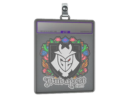 Sticker Slab | G2 esports (Embroidered) | Budapest 2025 - $ 0.71