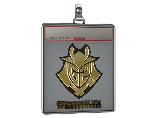 Sticker Slab | G2 Esports (Gold) | Copenhagen 2024 - $ 22.82