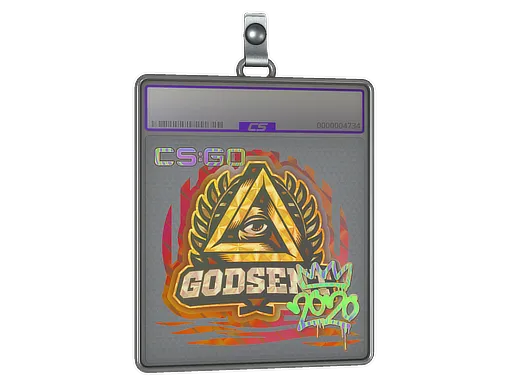 Sticker Slab | GODSENT (Holo) | 2020 RMR - $ 5.94