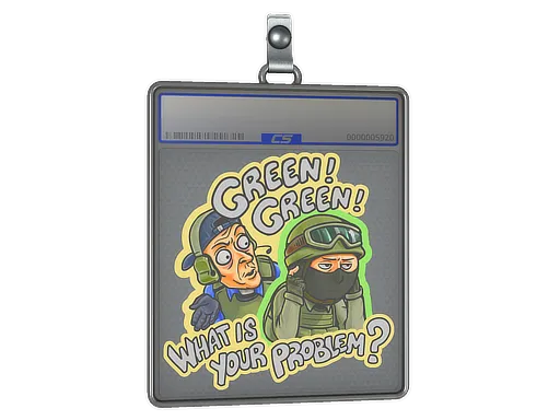 Sticker Slab | Green's Problem - $ 1.11