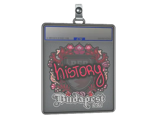 Sticker Slab | History | Budapest 2025 - $ 1.52