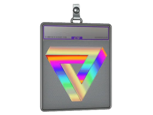 Sticker Slab | Infinite Triangle (Holo) - $ 3.41