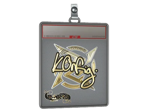 Sticker Slab | k0nfig (Gold) | Paris 2023 - $ 16.85