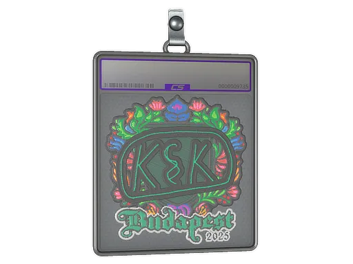 Sticker Slab | kyousuke (Embroidered) | Budapest 2025 - $ 0.89