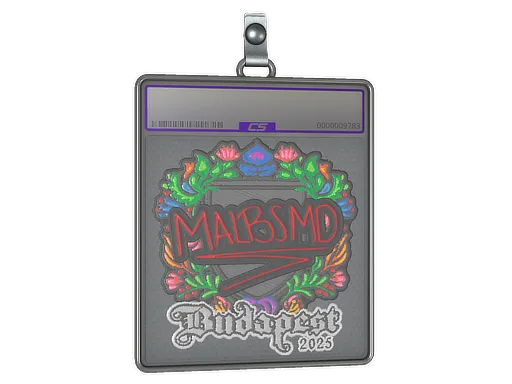 Sticker Slab | malbsMd (Embroidered) | Budapest 2025 - $ 1.02