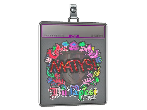 Sticker Slab | MATYS (Holo) | Budapest 2025 - $ 7.99
