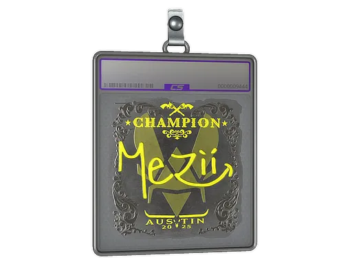 Sticker Slab | mezii (Foil, Champion) | Austin 2025 - $ 0.85