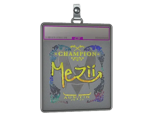 Sticker Slab | mezii (Holo, Champion) | Austin 2025 - $ 0.88
