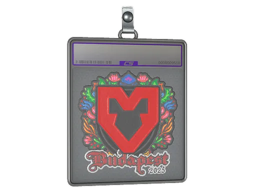 Sticker Slab | MOUZ (Embroidered) | Budapest 2025 - $ 0.67