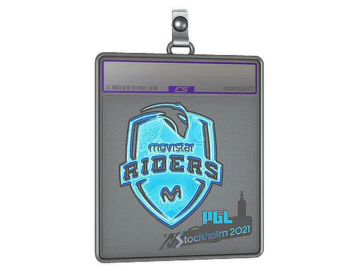 Sticker Slab | Movistar Riders (Holo) | Stockholm 2021 - $ 98.13