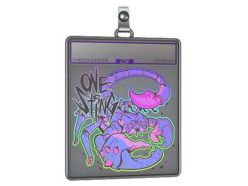 Sticker Slab | One Sting (Holo) - $ 2.36