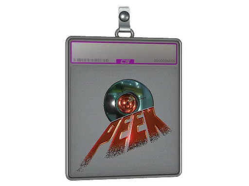Sticker Slab | Peek Me (Foil) - $ 12.89
