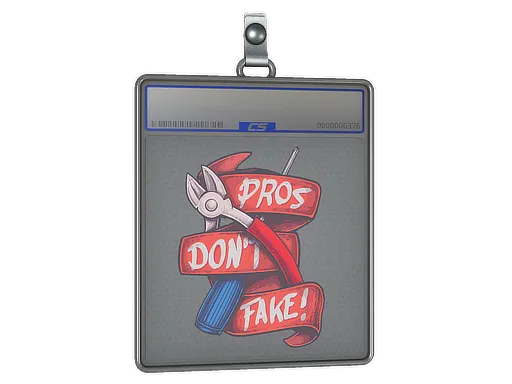 Sticker Slab | Pros Don't Fake - $ 2.41