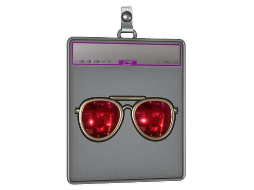 Sticker Slab | Red Shades (Foil) - $ 4.75