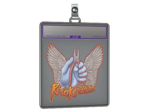 Sticker Slab | Retake Expert (Holo) - $ 0.00