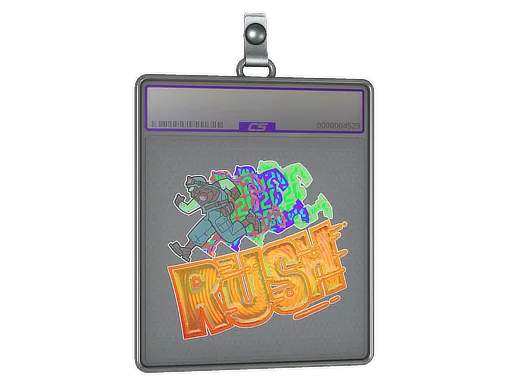 Sticker Slab | Rush 4x20 (Holo) - $ 2.38