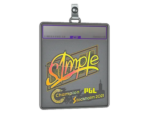 Sticker Slab | s1mple (Holo) | Stockholm 2021 - $ 6.08
