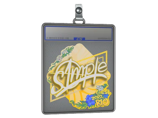 Sticker Slab | s1mple | Rio 2022 - $ 1.31