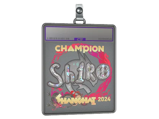 Sticker Slab | sh1ro (Glitter, Champion) | Shanghai 2024 - $ 1.16