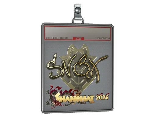 Sticker Slab | Snax (Gold) | Shanghai 2024 - $ 24.31