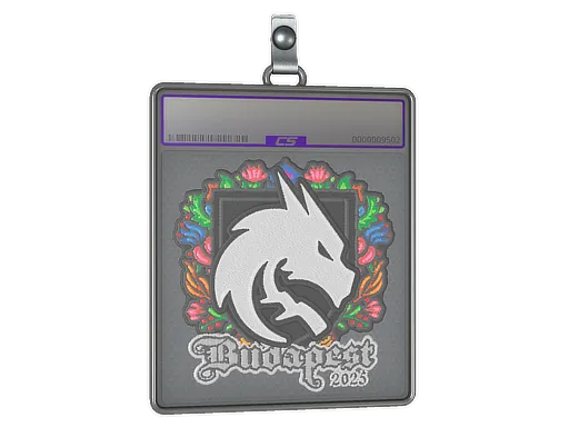 Sticker Slab | Team Spirit (Embroidered) | Budapest 2025 - $ 0.63