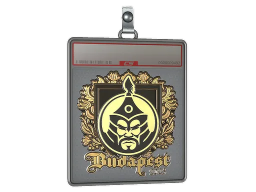 Sticker Slab | The Mongolz (Gold) | Budapest 2025 - $ 2.26