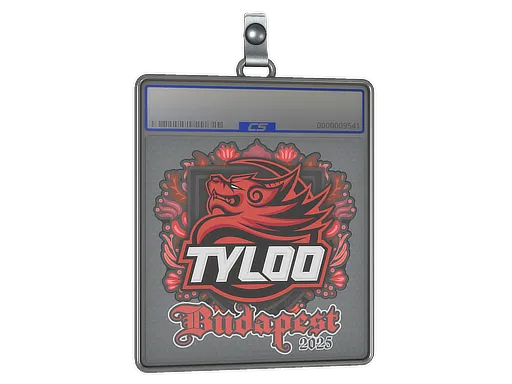 Sticker Slab | TYLOO | Budapest 2025 - $ 0.64