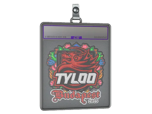 Sticker Slab | TYLOO (Embroidered) | Budapest 2025 - $ 0.74