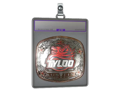 Sticker Slab | TYLOO (Foil) | Austin 2025 - $ 1.35