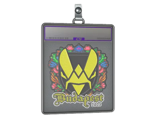 Sticker Slab | Vitality (Embroidered) | Budapest 2025 - $ 0.69