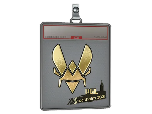 Sticker Slab | Vitality (Gold) | Stockholm 2021 ``