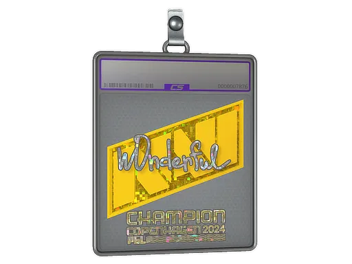 Sticker Slab | w0nderful (Glitter, Champion) | Copenhagen 2024 - $ 8.31