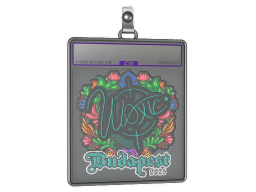 Sticker Slab | woxic (Embroidered) | Budapest 2025 - $ 1.34