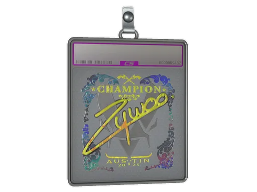 Sticker Slab | ZywOo (Holo, Champion) | Austin 2025 - $ 3.25