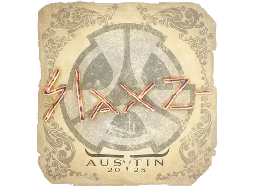 Sticker | slaxz- | Austin 2025 - $ 0.04