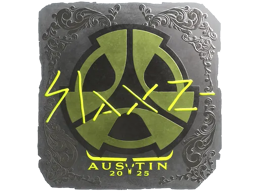 Sticker | slaxz- (Foil) | Austin 2025 - $ 0.04