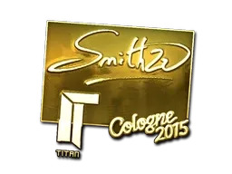 Sticker | SmithZz (Gold) | Cologne 2015 - $ 22.00